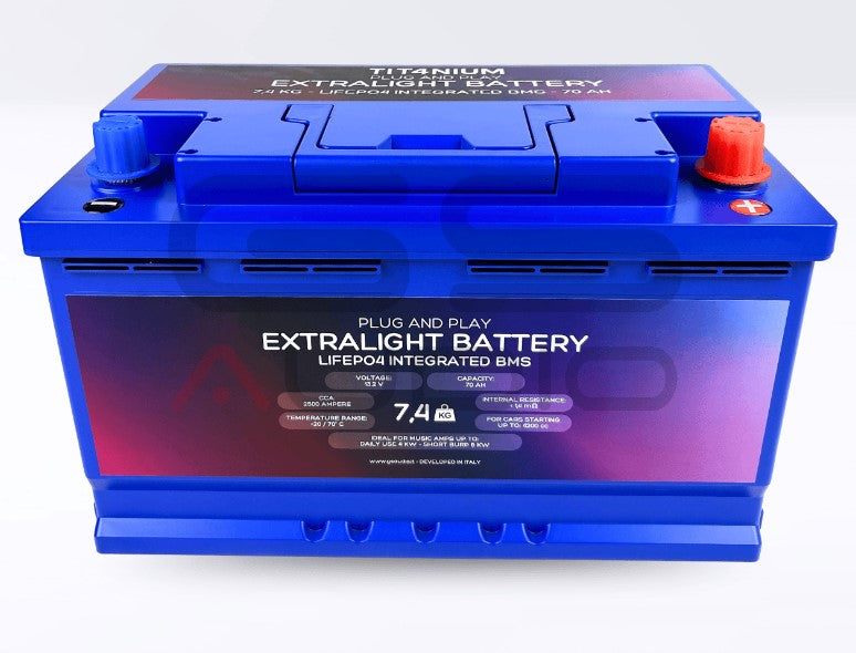 70Ah LifePo4 battery in din format