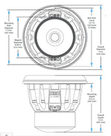JL Audio 13W7AE-D1.5 – Subwoofer 33 cm 1500W RMS Série W7AE