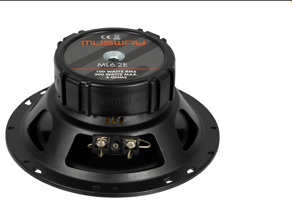Musway ML6.2C - Kit 2 Voies Séparé 6,5" 100W RMS 4 Ohms
