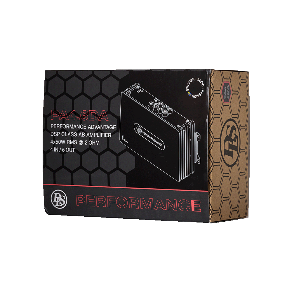 DLS Performance Advantage PA4.6DA - DSP 6 Canaux + Ampli Classe AB Intégré