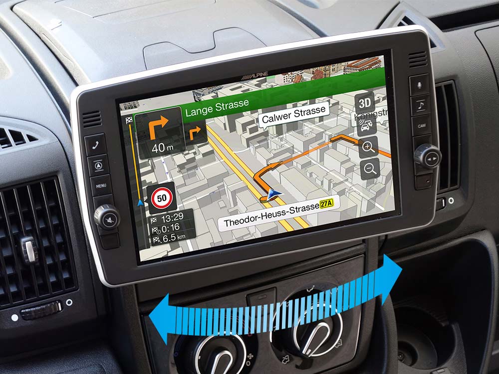 Autoradio Carplay Pour Fiat Ducato III, Citroën Jumper II et Peugeot Boxer II | X903D-DU2