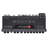 STETSOM EQX764 – 7-Band-Equalizer 6 Ausgänge 10 V RMS