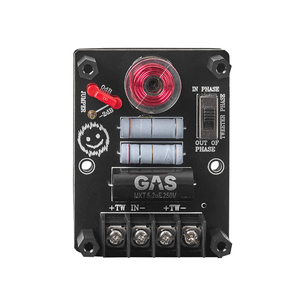 GAS MAX K2-64 - Kit haut-parleurs 2 voies 16,5 cm (6,5") 130W RMS