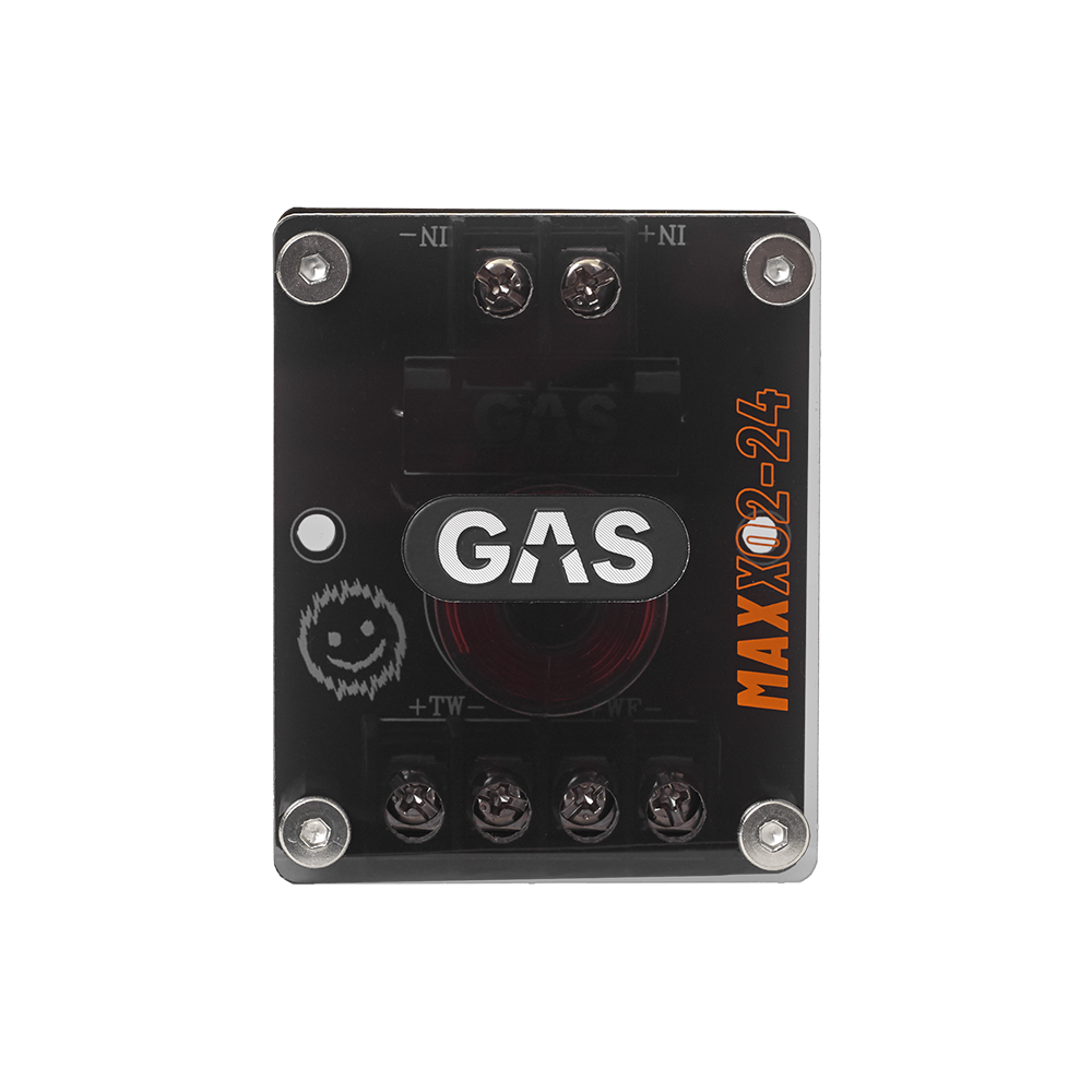 Haut-parleur Coaxial GAS MAX X2-64 - 6.5" - 110W RMS - 4Ω - Résistant aux Intempéries