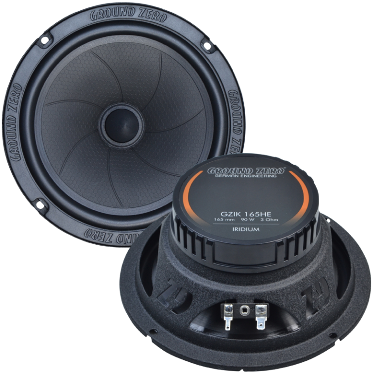 Kit 2 voies séparées   GZIC 165.2HE - Sound Auto Concept