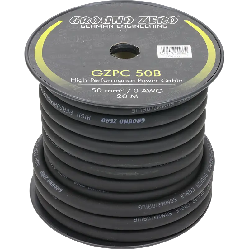 Bobine Cable alimentation 50mm² Ground zero