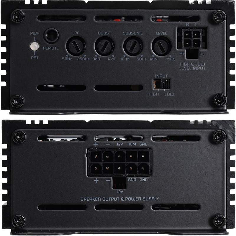 Ground Zero GZRA 450.1-MICRO 480W RMS 1 Ohm