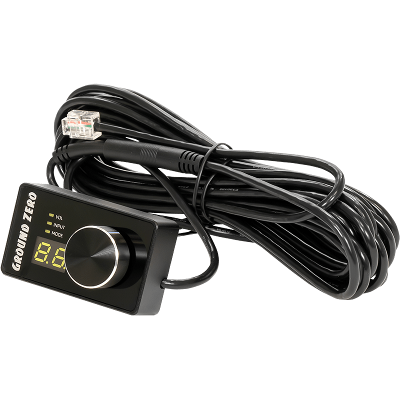 Ground Zero GZREM 6-10 – Télécommande LCD pour GZDSP 6-10SQ