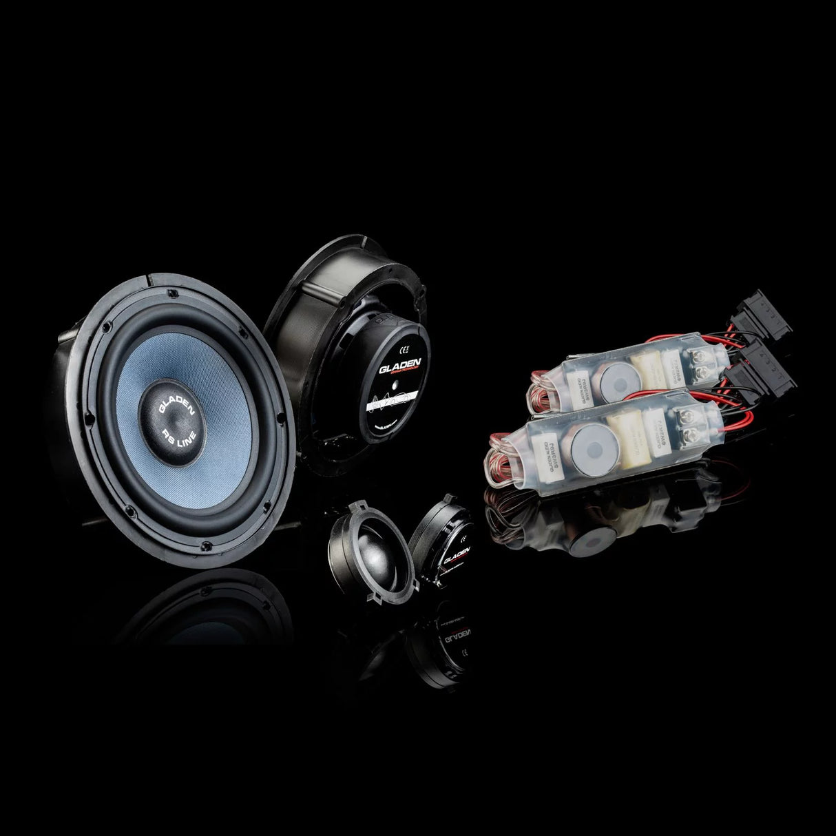 Kit haut parleur Gladen One 165 Golf 4 - RS