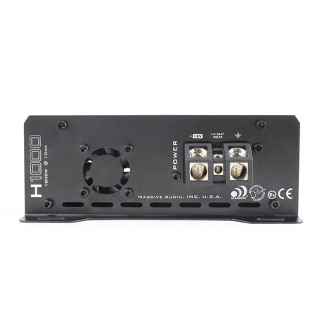 Massive Audio Hippo H1000 – Amplificateur Mono Classe D 1050 WRMS 1 Ohm