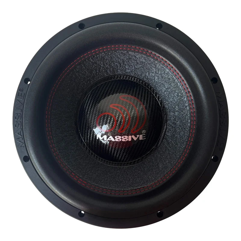 Massive Audio H124XR – Subwoofer 30 cm 3000 WRMS 93,54 dB Double Bobine 4 Ohm