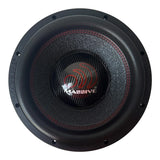 Massive Audio H124XR – Subwoofer 30 cm 3000 WRMS 93,54 dB Double Bobine 4 Ohm