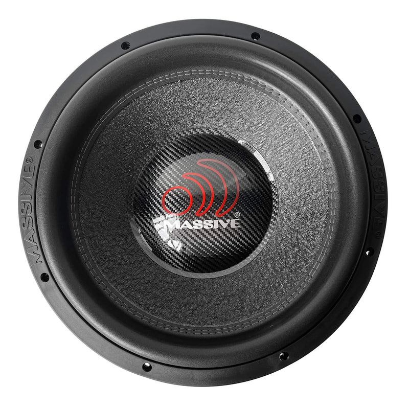 Massive Audio Hippo H152XR – Subwoofer 38 cm 3000 WRMS 87,7 dB Double Bobine 2 Ohm