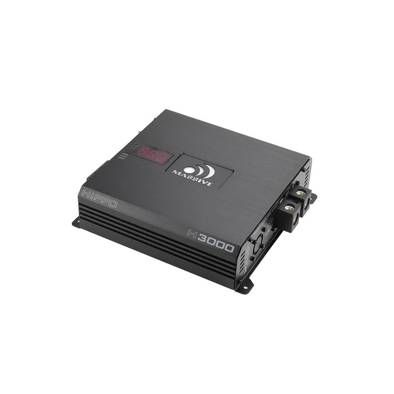 Massive Audio Hippo H3000 – Amplificateur Mono Classe D 3000 WRMS 1 Ohm