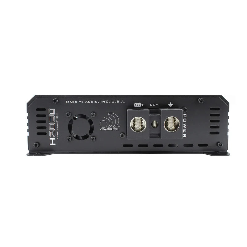 Massive Audio Hippo H3000 – Amplificateur Mono Classe D 3000 WRMS 1 Ohm
