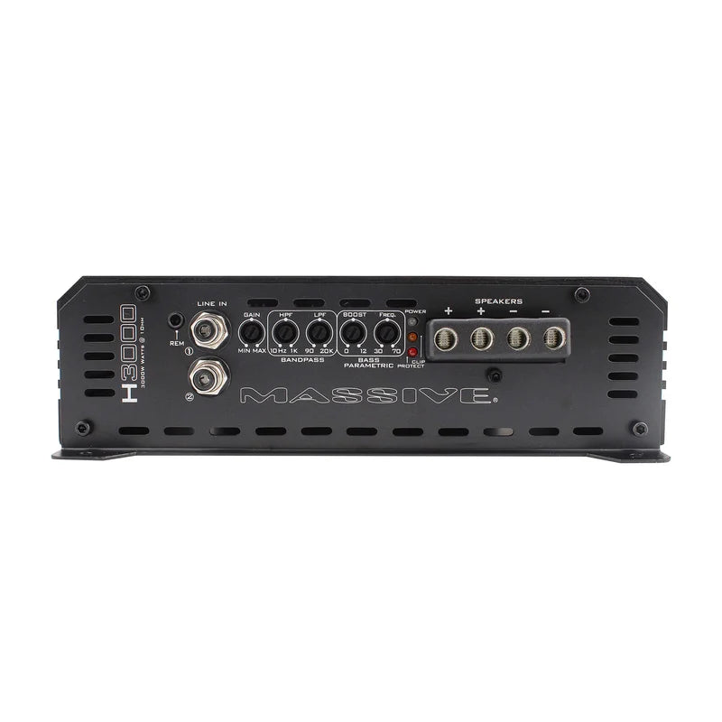 Massive Audio Hippo H3000 – Amplificateur Mono Classe D 3000 WRMS 1 Ohm