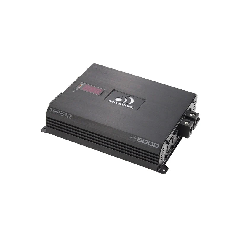 Massive Audio Hippo H5000 – Amplificateur Mono Classe D 5000 WRMS 1 Ohm