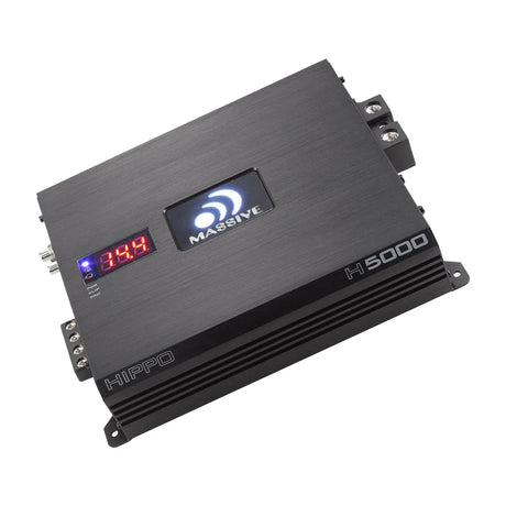 Massive Audio Hippo H5000 – Amplificateur Mono Classe D 5000 WRMS 1 Ohm