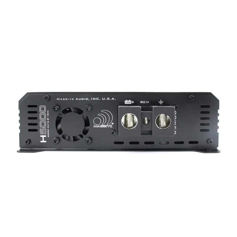Massive Audio Hippo H5000 – Amplificateur Mono Classe D 5000 WRMS 1 Ohm