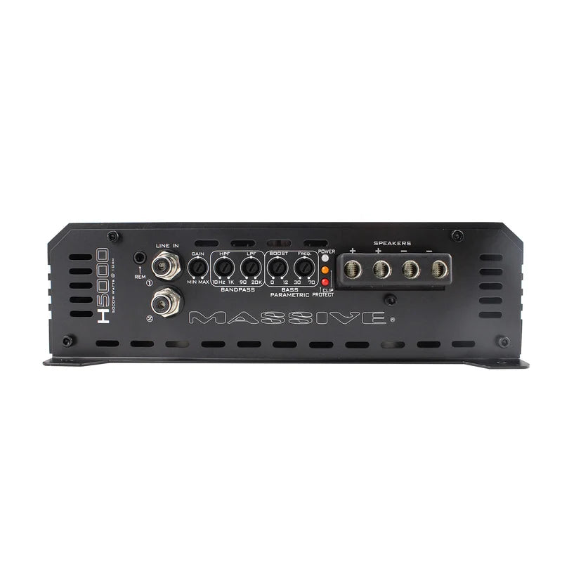 Massive Audio Hippo H5000 – Amplificateur Mono Classe D 5000 WRMS 1 Ohm
