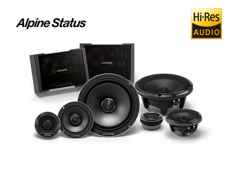 Haut-parleurs Alpine HDZ-653 – 2 Voies 16,5 cm Hi-Res Audio - Sound Auto Concept
