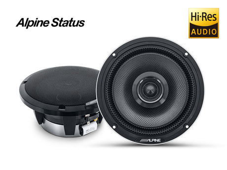 Haut-parleurs Alpine HDZ-65 – 2 Voies Hi-Res Audio - Sound Auto Concept