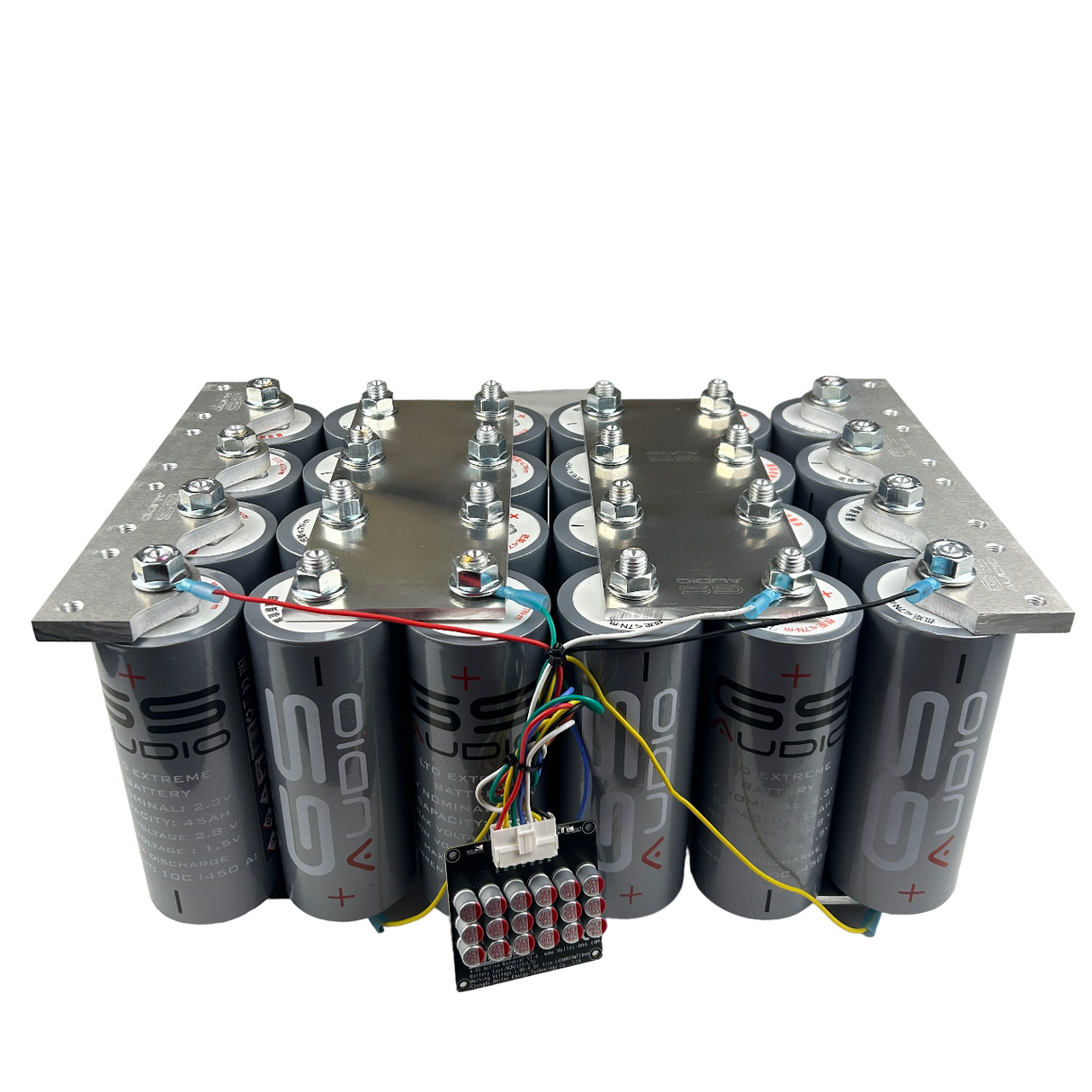 24 cellules GS AUDIO LTO 2,3 V / 45 Ah - TITANATE DE LITHIUM