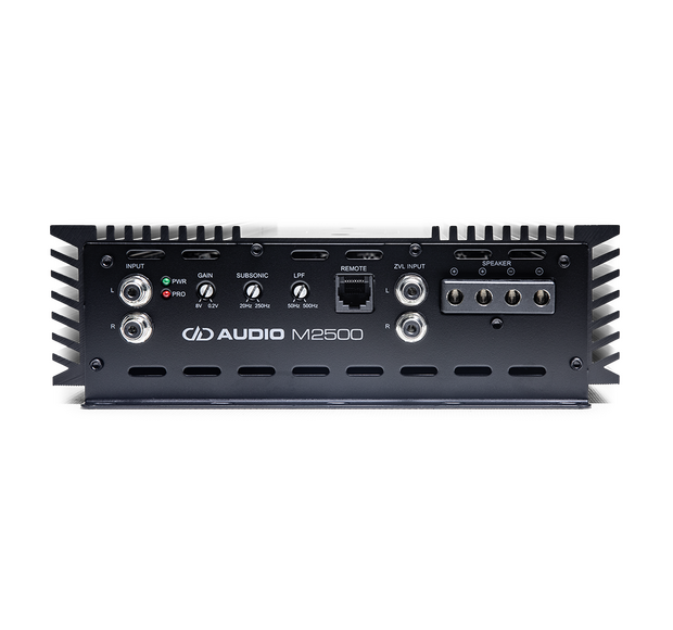 DD Audio M2500 - Amplificateur mono Classe D 2500W RMS nouvelle génération