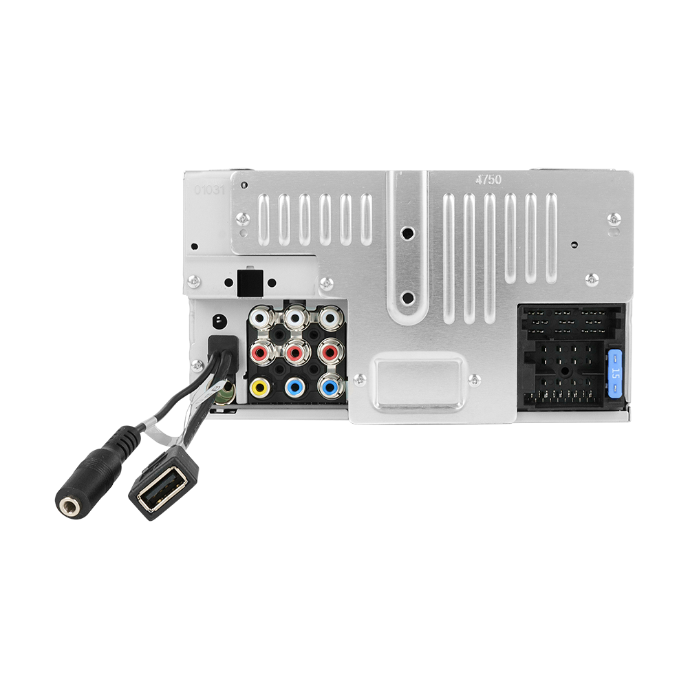 GAS Audio MAX MV240-BT – Autoradio 2-DIN 6,75" tactile, Bluetooth & CarPlay