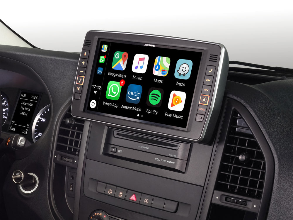 Alpine X903D-V447 – 9″ Navigation Radio Mercedes Vito 447