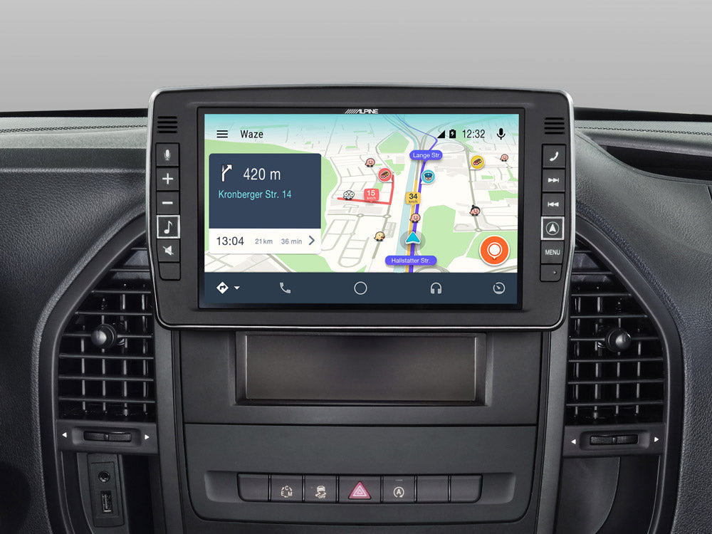 Alpine X903D-V447 – 9″ Navigation Radio Mercedes Vito 447