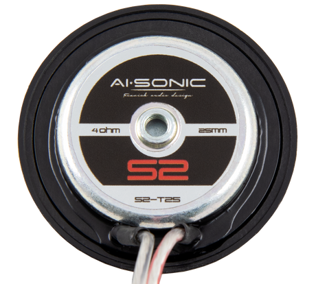 AI-Sonic S2-T25 – Tweeter Paire 25 mm 50 WRMS 93 dB 4 Ohm