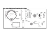 Haut-parleurs PRO à 2 voies R-SERIES 16,5 cm R2-S652 - Sound Auto Concept