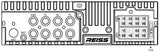 Reiss RS-MX81DSP - Autoradio DSP 8 Canaux - 4x51W RMS + 4 x16W RMS