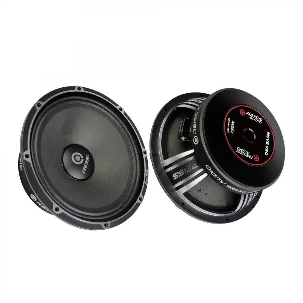 Reiss RS-M8VBPRO - Médium 20 cm 200W RMS 96dB 4Ω Grilles Incluses (Paire)