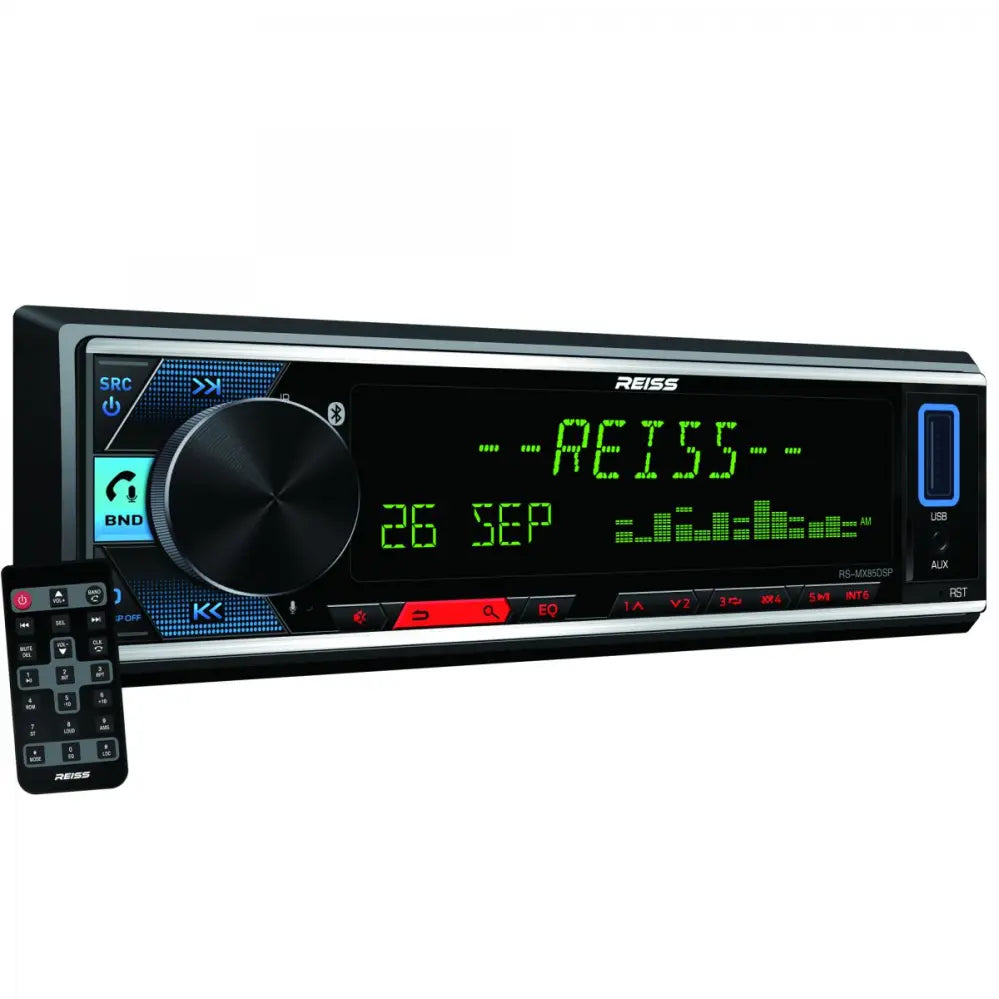 Reiss RS-MX88DSP - Autoradio avec DSP 8 Canaux Intégré 4x16W RMS