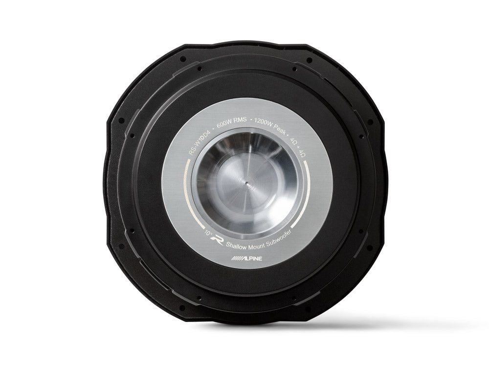 Subwoofer R-Series de 10" (25 cm) peu profond D4 ohms