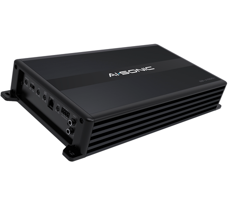 AI-Sonic S2-A1000.1 + bouton de basses S2 – Amplificateur mono 1000 WRMS 1 Ohm