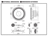 S-Series Système de haut-parleurs à 2 voies de 20 cm (8 pouces)  S2-S80C