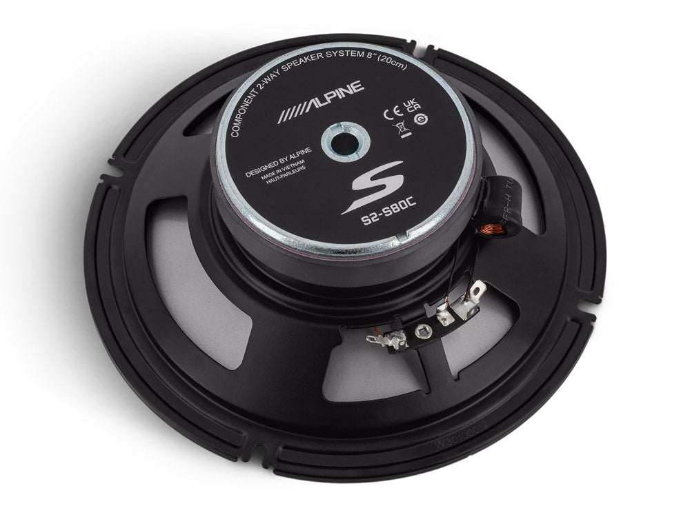 S-Series Système de haut-parleurs à 2 voies de 20 cm (8 pouces)  S2-S80C