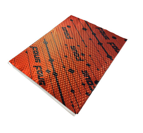 S2-BASEMAT Tapis Insonorisant Alubutyle 2.5 mm - 14 feuilles 500x370 mm (2,59 m²)