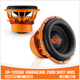 Subwoofer SP 12CXXX  2800 wrms