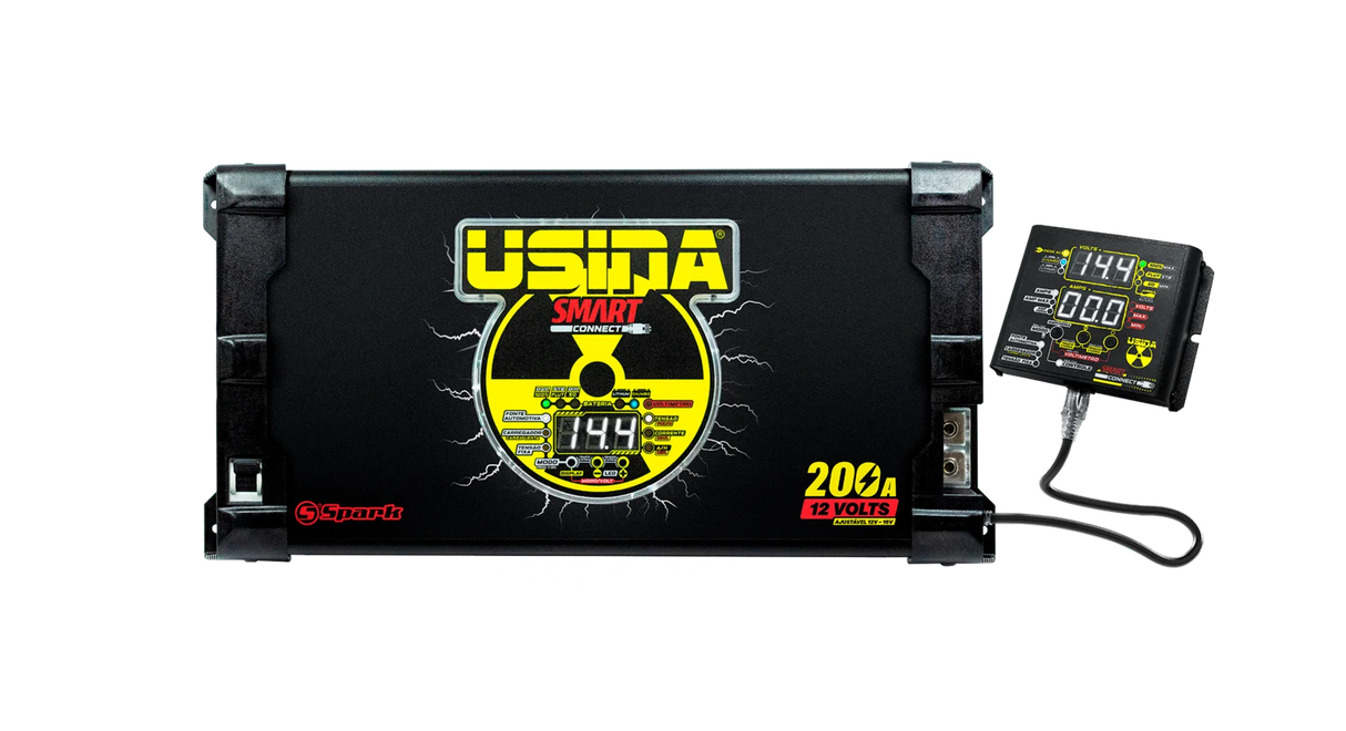 USINA SPARK – Chargeur Smart Connect 200 A 12-16v