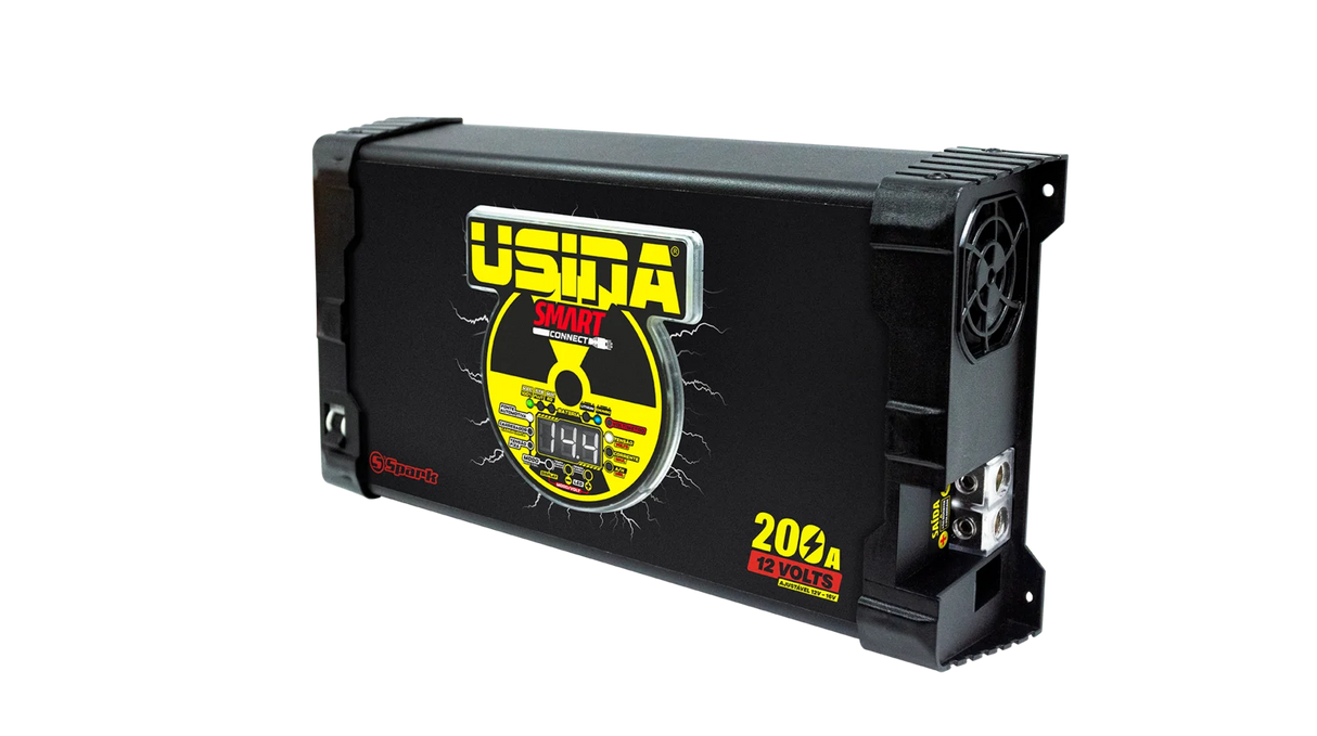 USINA SPARK – Chargeur Smart Connect 200 A 12-16v