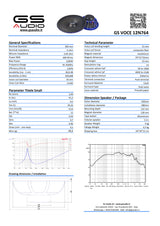 Haut-Parleur Gs Audio VOCE12 NEO 4 Ohm