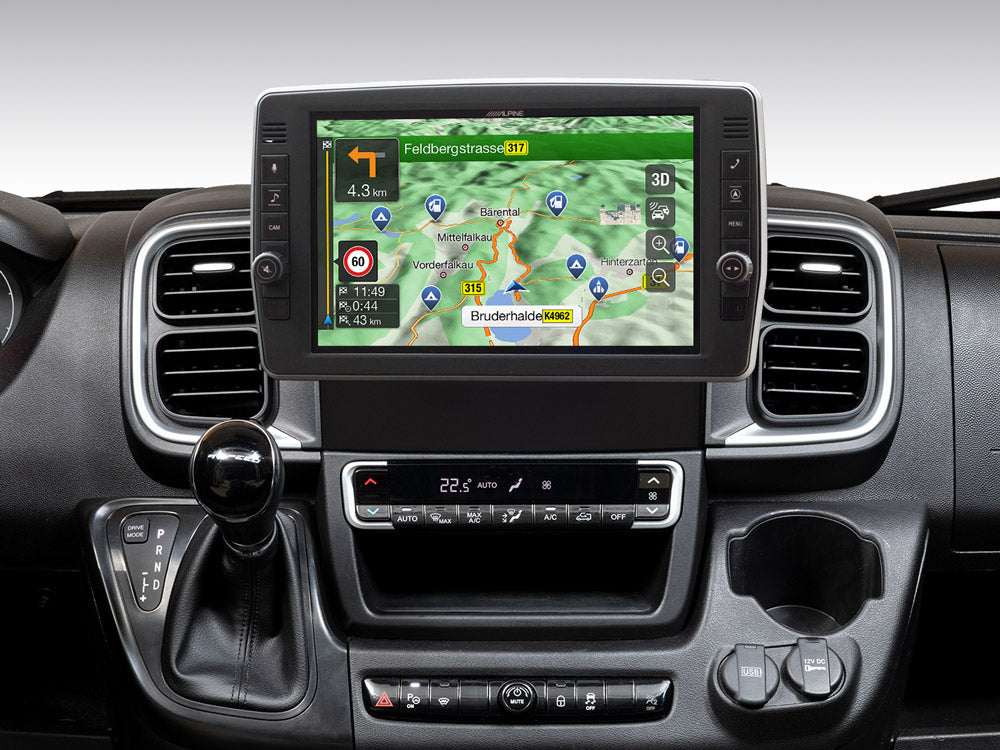 Autoradio Carplay avec écran orientable pour Fiat Ducato 8 | X903D-DU8S