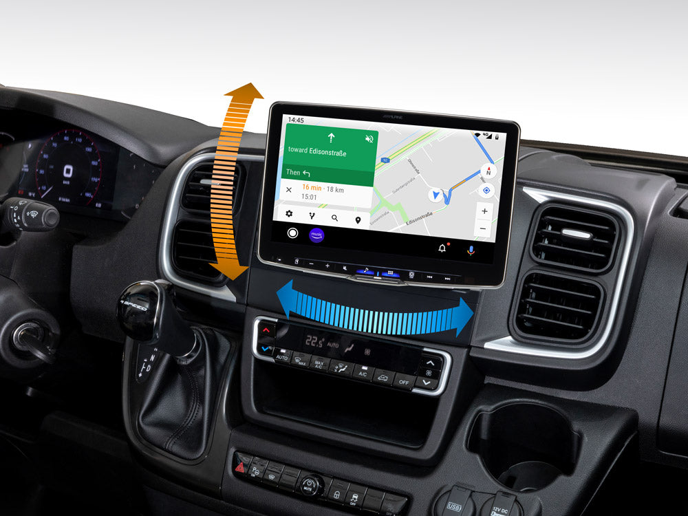 Autoradio 1DIN avec écran orientable de 11 pouces pour Fiat Ducato 8 | ILX-F115DU8S - Sound Auto Concept