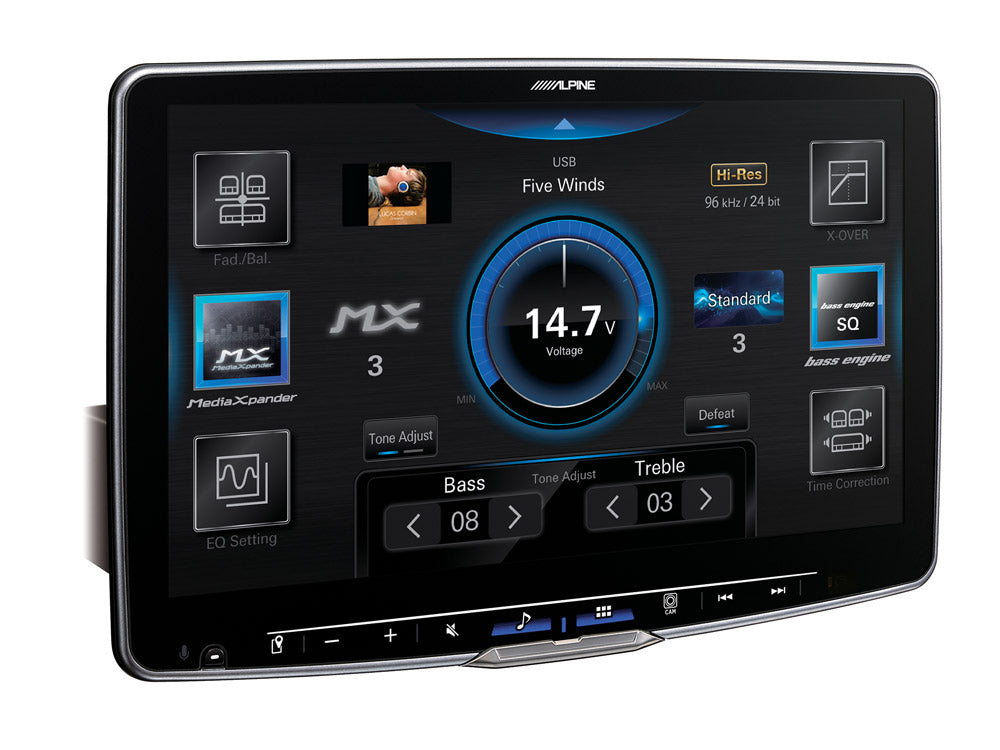 Autoradio 1DIN avec écran orientable de 11 pouces pour Fiat Ducato 8 | ILX-F115DU8S - Sound Auto Concept