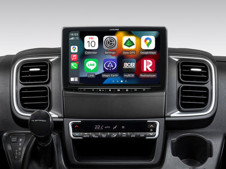 Autoradio navigation orientable 9" pour Fiat Ducato 8 | INE-F904DU8S - Sound Auto Concept
