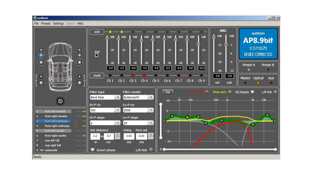 Audison AP8.9 bits - Sound Auto Concept